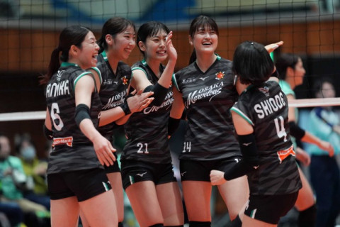大阪MVが7連勝で首位を守る。KUROBEがフルセットでNEC川崎を破り、6勝目　SV女子 サムネイル