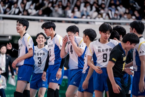 フォト 春高男子決勝 駿台学園 VS 東福岡 2025.01.12 サムネイル
