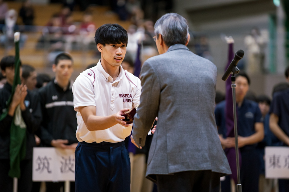 フォト 関東1部男子 秋季リーグ 閉会式 2025.10.25 日本体育大学健志台キャンパス　前田凌吾、近藤蘭丸、梅本春之助ほか サムネイル
