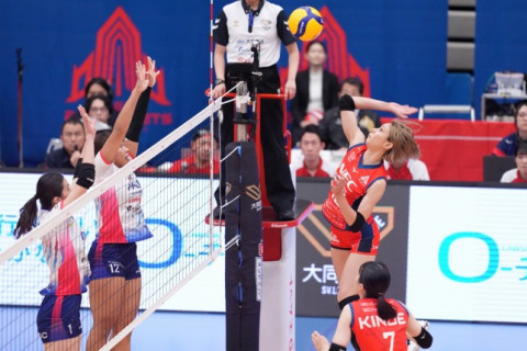 NEC川崎がPFUに3-0でリベンジし、11勝目。GAME2は7試合中6試合がストレートで決着　SV女子 サムネイル