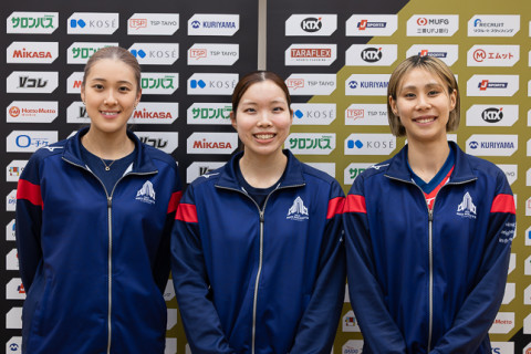 NECレッドロケッツ川崎・佐々木遥子「試合に出る以上自分の仕事はしなければと思っている」、佐藤淑乃、和田由紀子の代表サイドが揃う　SV女子 サムネイル