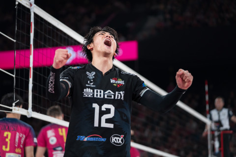 WD名古屋が東京GBにストレートで先勝　SV男子 サムネイル