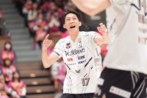 VC長野・松本慶彦「スタートで出るからには次の日のことは考えず、とにかく目の前の試合に集中することだけを心掛けている」 SV男子会見 サムネイル