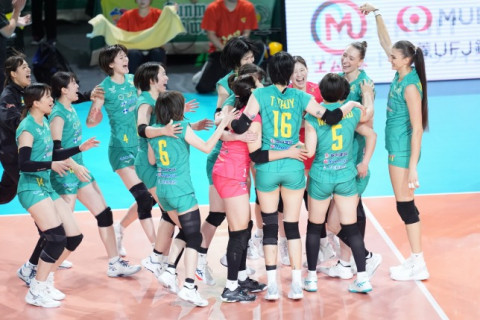 NEC川崎と群馬がホームでフルセットを競り勝つ。SAGA久光が12連勝。姫路も12勝目　SV女子 サムネイル