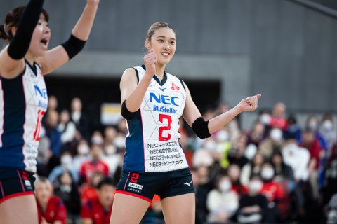NECレッドロケッツ川崎・佐藤淑乃「皇后杯はプレッシャーのかかる試合。100％以上のパフォーマンスを」 サムネイル