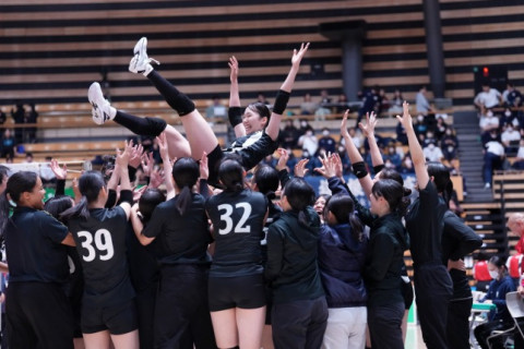 東京女子体育大が55年ぶり2回目の日本一に。5年ぶり決勝進出の鹿屋体育大が準優勝　全日本インカレ女子 サムネイル