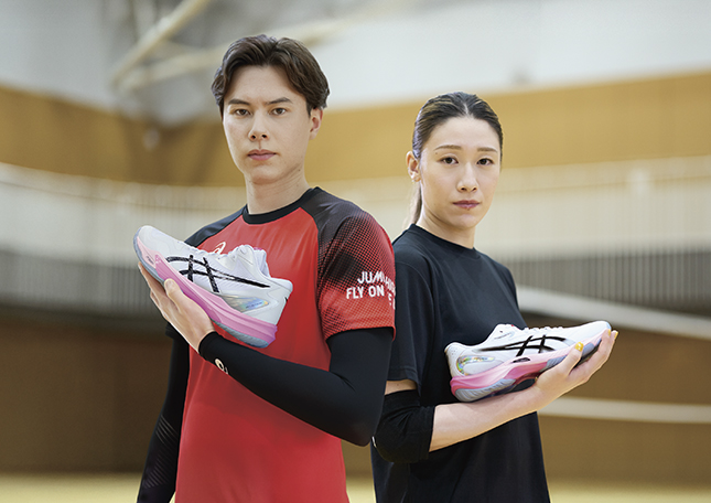 アシックス　髙橋藍選手、石川真佑選手も着用！ 部活生を応援するバレーボールシューズコレクション「HARUKAZE PACK」を発売