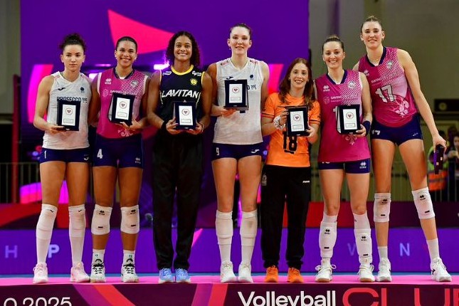 バレーボール女子クラブチーム世界選手権 スカンディッチ初優勝を飾る