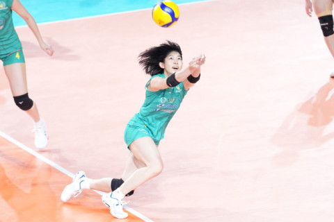 群馬・山下遥香「スパイカーにいいボールを供給するところが私の役割なので、選択肢の多いトスを意識してやっている」 SV女子会見 サムネイル