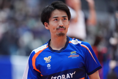 東レ静岡・藤中優斗主将「相手に決められるボールが明確にこちら側の原因であるケースが多かった」 SV男子会見 サムネイル