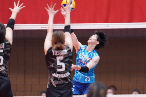 岡山・中本柚朱「どうやって自分たちの展開をし続けられるか、その時間を長くできるかというのを話した」 SV女子会見 サムネイル