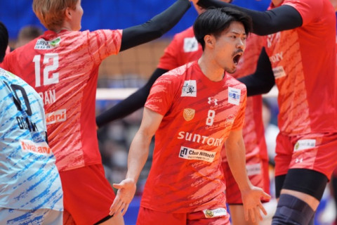 サントリーが首位に、STINGS愛知が3位に浮上。ヴォレアスが3勝目　SV男子 サムネイル