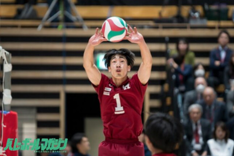 WD名古屋　早稲田大4年のセッター・前田凌吾が加入。全日本インカレ完全優勝に主将として貢献　SV男子 サムネイル