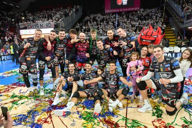 ペルージャがチヴィタノーヴァに3-1で勝利。石川祐希「2026年も自分のパフォーマンスをもっともっと高いレベルで発揮できるように」　コッパ・イタリア準々決勝