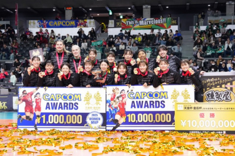 5セット中、4セットがデュースの大激闘！ 大阪MVがフルセットを制し、5大会ぶり2度目の優勝　皇后杯 サムネイル