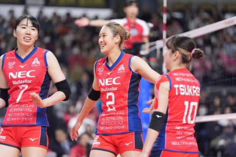 NEC川崎が姫路に、大阪MVが埼玉上尾にそれぞれ3-0で勝利し、決勝進出　皇后杯 サムネイル