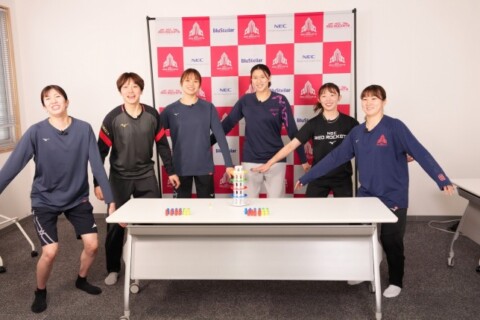 NEC川崎応援番組「We love ROCKETS!」、3月放送回は選手たちが3つのゲームに挑戦！　SV女子 サムネイル