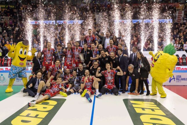 ペルージャがヴェローナを下し7度目のSuper Coppa優勝！　石川は不出場