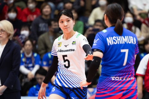 SAGA久光スプリングス・中島咲愛「スタートから出たい気持ちはある。でも、状況を変える役割を期待されるなら、そこで点を取ることにしっかり向き合いたい」　SV女子 サムネイル