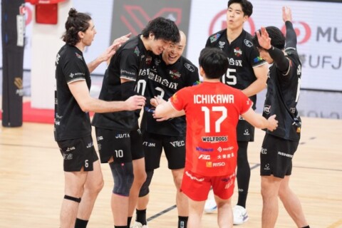 クォーターファイナルの組み合わせが決まる。レギュラーシーズンは19日が最終日　SV男子 サムネイル