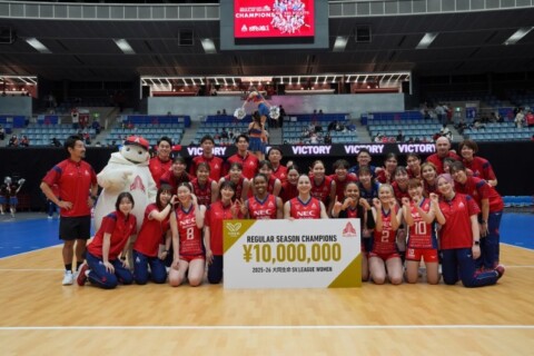 NEC川崎のレギュラーシーズン優勝が決定。群馬のチャンピオンシップ進出が決定。CS最後の1枠決定は最終節まで持ち越し　SV女子 サムネイル