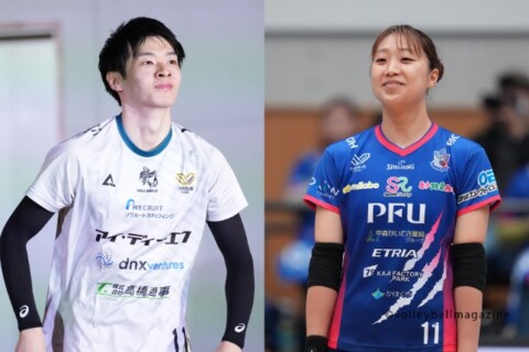 ヴォレアス・外崎航平、日本代表・PFU・松井珠己 昨年結婚したことを発表 SV男子・女子 サムネイル