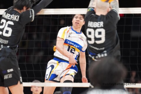 東レ静岡・山田大貴「オポジットは攻撃しかないので楽しい」 SV男子会見 サムネイル