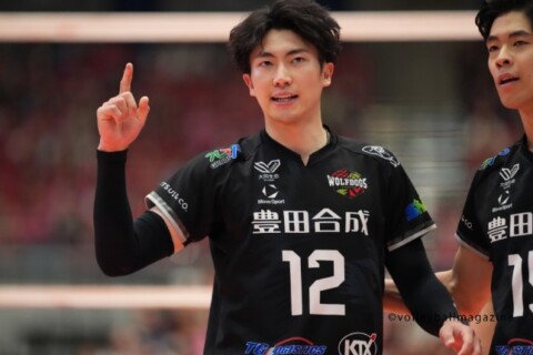WD名古屋・水町泰杜「120パーセントのウチのいい形で戦って、それでも負けたのはサントリーさんが強かったというだけ」 SV男子 セミファイナルGAME2会見 サムネイル