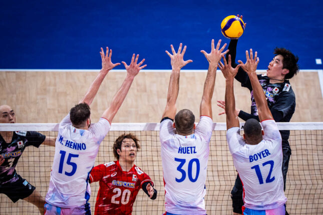五輪連覇のフランスにフルセット勝利で日本男子唯一無傷の開幕8連勝　27得点の石川祐希、髙橋藍と西本圭吾ら、総力戦　石川「この試合を勝ちきれたのは嬉しいことですが、まだまだです。日本ラウンドに向けて準備する」VNL