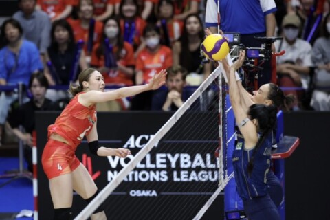 女子日本代表、ブラジルに1-3で敗れ、3敗目　VNL サムネイル