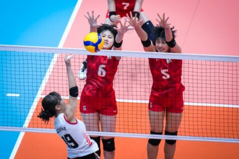 U18女子代表、モンゴルに3-0で勝利し、失セット0で準決勝へ　2026女子U18アジア選手権大会 サムネイル