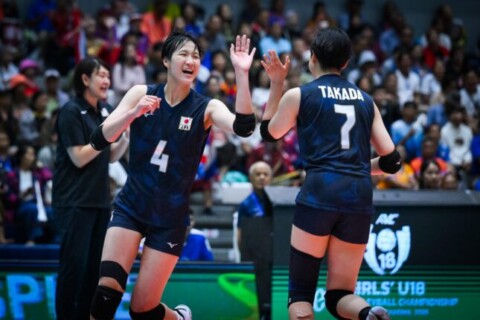 U18女子日本代表、タイにフルセットで敗れ、4位で大会を終える　女子U18アジア選手権 サムネイル