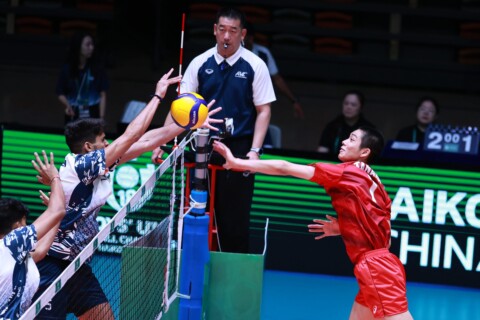 U18男子代表、インドにフルセット勝利し、ベスト4に。男子U19世界選手権大会の出場権を獲得　2026男子U18アジア選手権大会 サムネイル