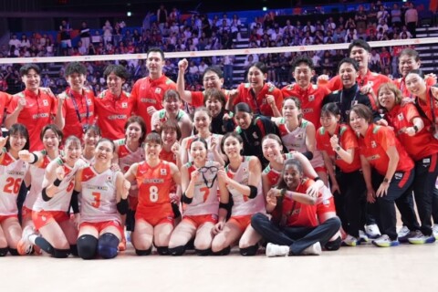 女子日本代表　VNLファイナルラウンドの出場選手を発表。石川真佑主将、和田由紀子、佐藤淑乃ら14人。リザーブに井上未唯奈 サムネイル
