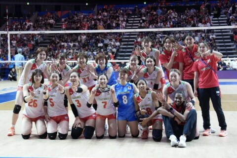 女子日本代表、VNLトルコ戦に向けて出場選手を変更。岩澤実育、鴫原ひなたが出場選手に。岩澤は今大会初登録 サムネイル