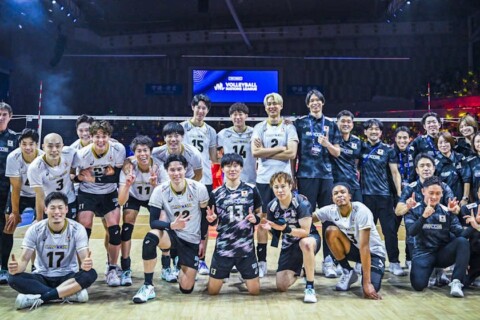 男子日本代表、VNL準決勝アメリカ戦に向けて出場選手を変更。山内晶大が出場選手、小野寺太志がリザーブに サムネイル