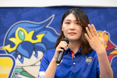 黒後愛がAEKアテネへ移籍。「オリンピックにチャレンジしたい。人に恵まれた3年間でした」埼玉上尾会見 サムネイル