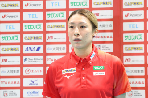 女子日本代表主将石川真佑「アウェイ中国は応援がすごいのでやりづらさはあるが、しっかりと切符を取りたい」 サムネイル