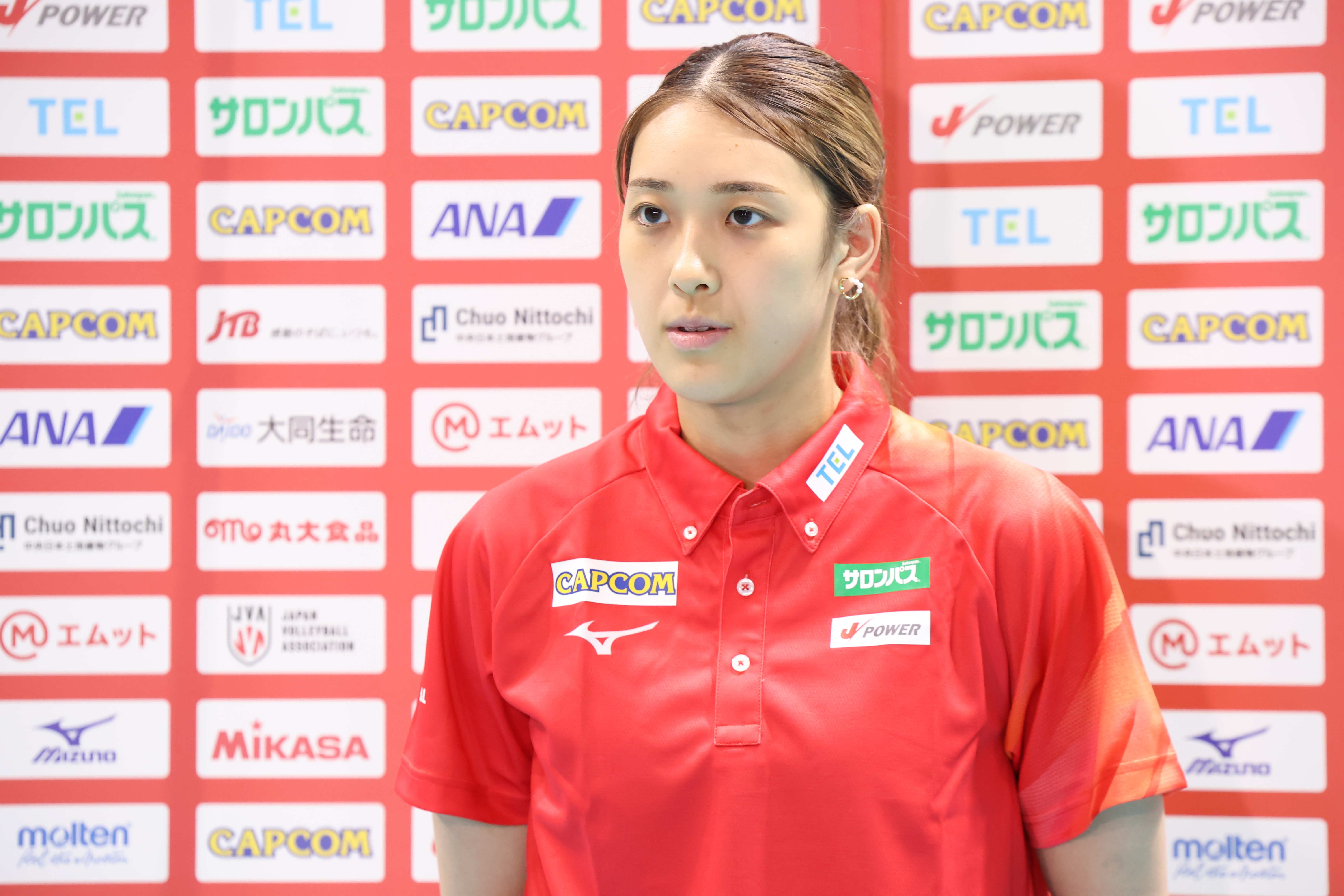 女子日本代表佐藤淑乃「納得のいくスパイクを打てる機会が着実に増えた。アジア選手権では相手に合わせず自分たちの良いプレーを」