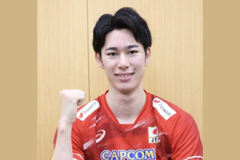 男子代表・甲斐優斗 インタビュー：2mの大型OHが挑む課題と覚悟。「守備力を磨き、世界と対等に戦う」 サムネイル