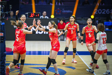 女子日本代表、イランにストレートで勝利し、銅メダル。2027ワールドカップの出場権を獲得　アジア選手権 サムネイル