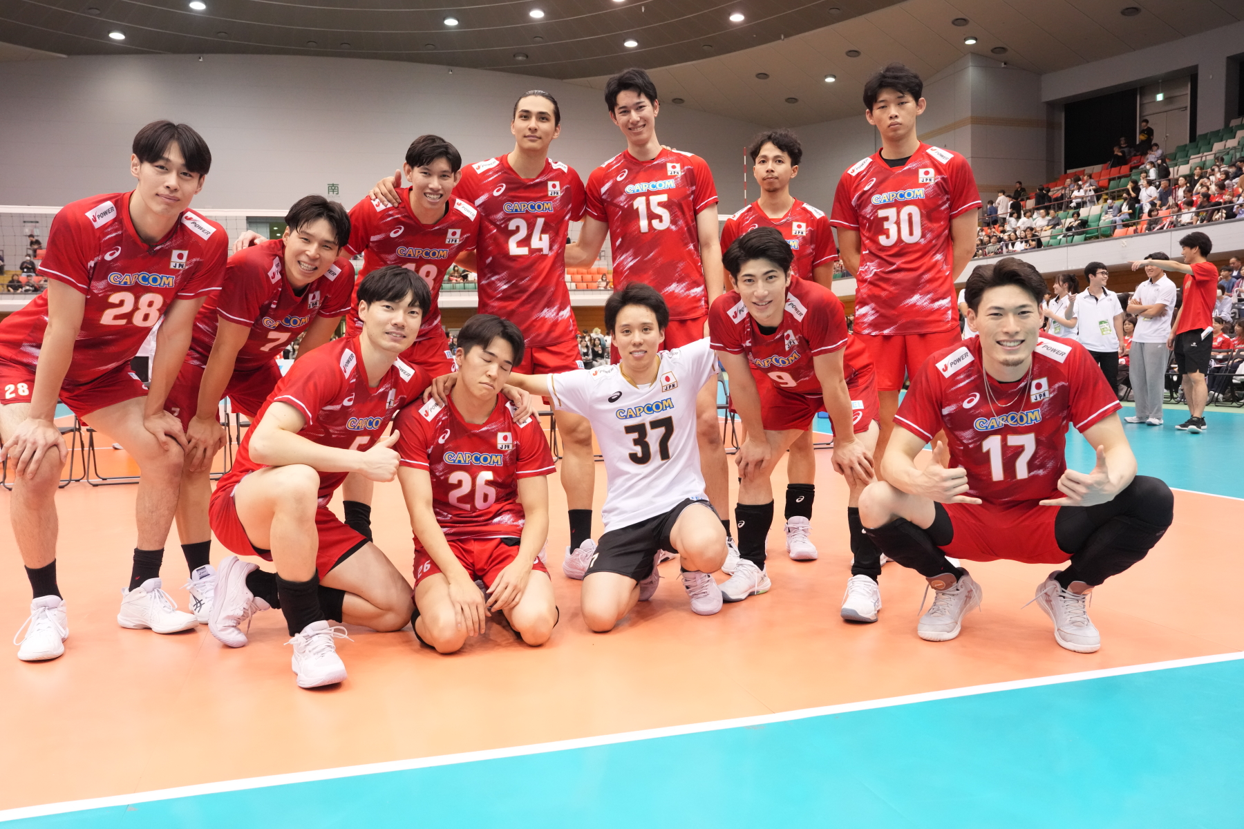 日本代表ストレートでカタール代表に勝利し2連勝 西本圭吾「アジア競技大会では金メダルを取るために戦っている」 日本代表親善試合