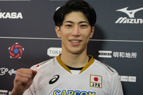 A代表デビューの河東祐大が魅せた存在感。乱れたレシーブをワンハンドトスへ――強心臓セッターが語る「1点」の重み サムネイル