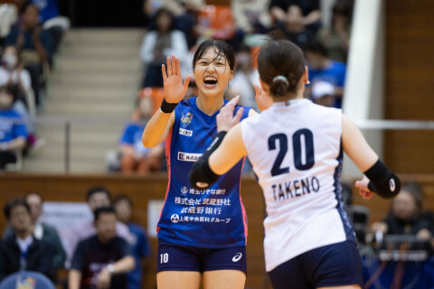 静かな決意で再びこの場所へ。埼玉上尾メディックス・金田修佳「新しい言葉、新しいプレー、自分が追いつかない部分も含めてすごく楽しい」　SV女子 サムネイル