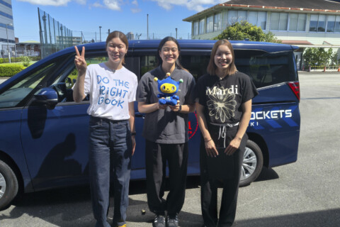 NEC川崎応援番組「We love ROCKETS!」10月放送回は野嶋華澄、佐々木遥子、大川愛海がドライブに サムネイル