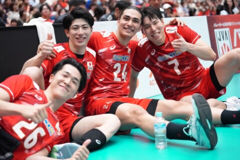 【アジア大会バレー】日本男子、カタールに圧勝　交代で出た後藤、高橋慶らも活躍 サムネイル